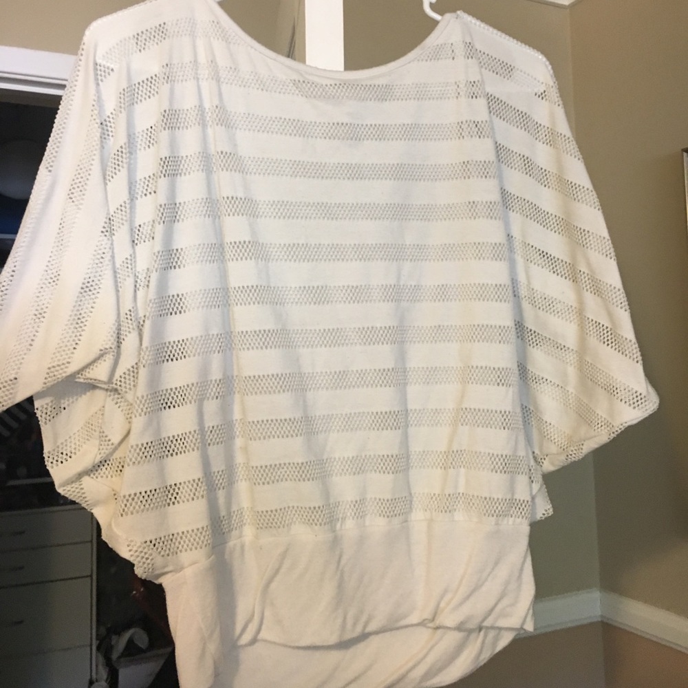 White crop top